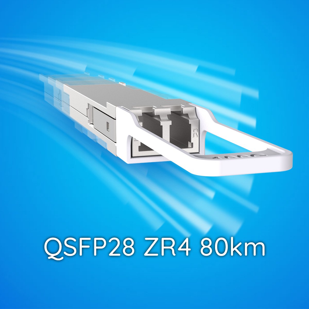 QSFP28  ER4/ZR4 80km with excellent transmission performance